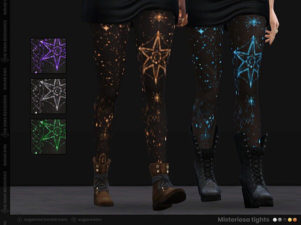 Misteriosa tights by sugar owl from TSR