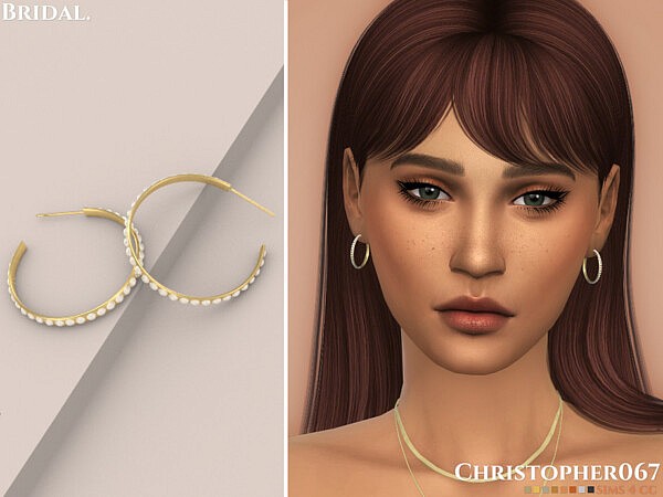 Bridal Earrings by Christopher067 from TSR