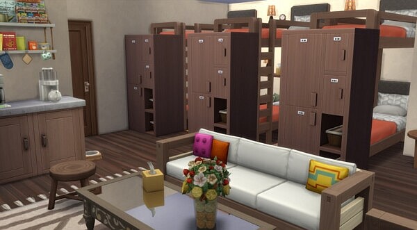 Guest rooms from Sims Artists
