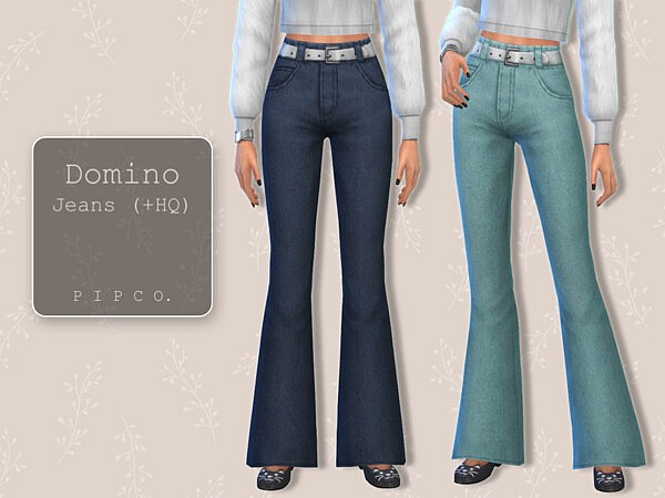 Domino Jeans (Flared) by Pipco from TSR