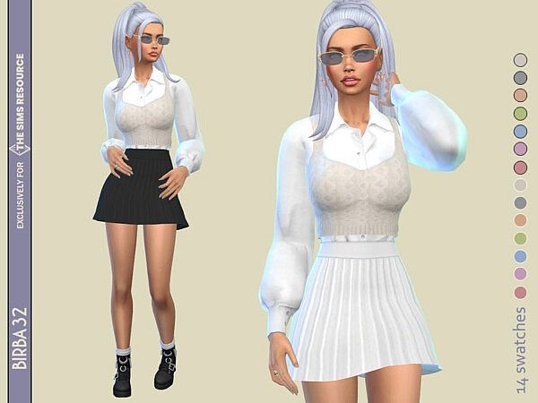 College Style Outfit by Birba32 from TSR