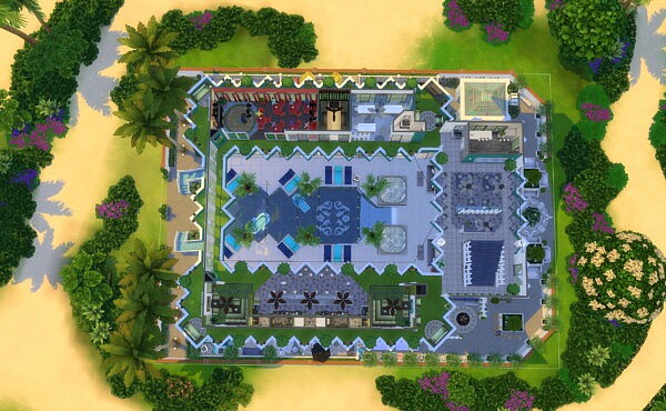 Waves Resort by Simooligan from Mod The Sims