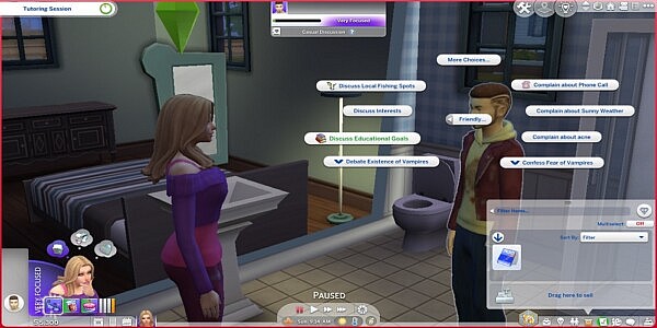 Simple Tutor Mod by jessienebulous from Mod The Sims