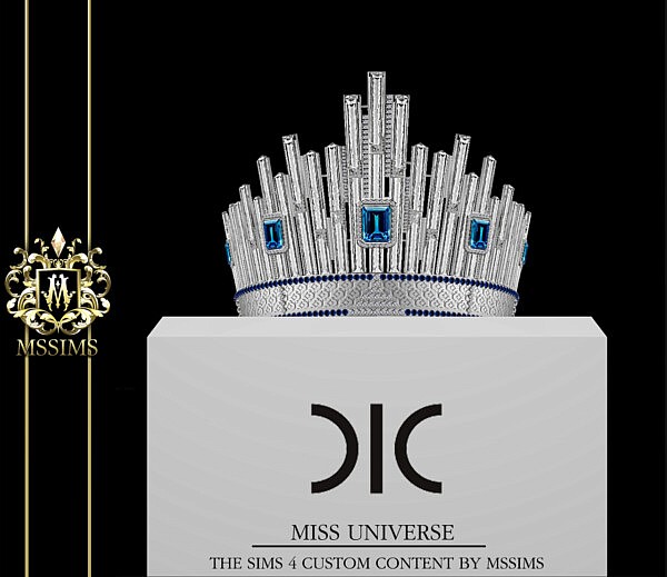 DIC Miss Universe Crown from MSSIMS