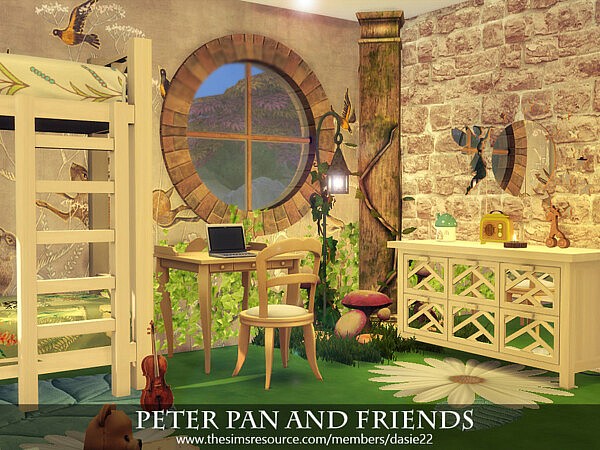 Peter Pan and Friends bedroom by dasie2 from TSR