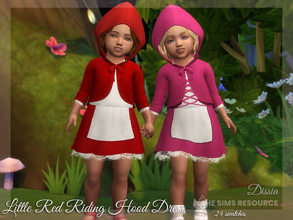 Little Red Riding Hood Dress by Dissia from TSR