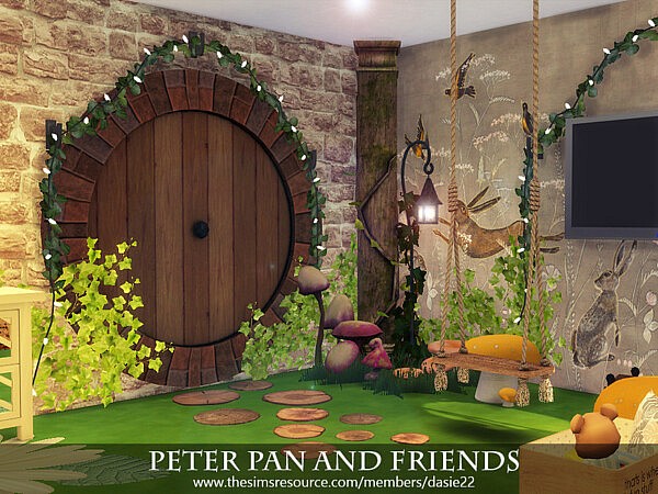 Peter Pan and Friends bedroom by dasie2 from TSR