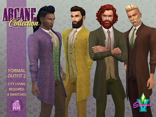 Arcane Formal Outfit 2 by SimmieV from TSR