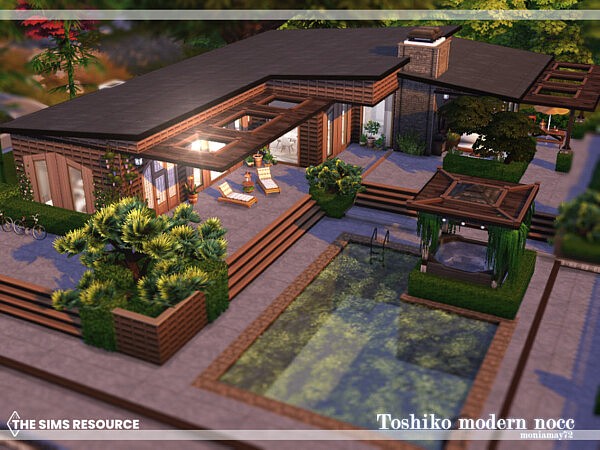 Toshiko Modern House by Moniamay72 from TSR
