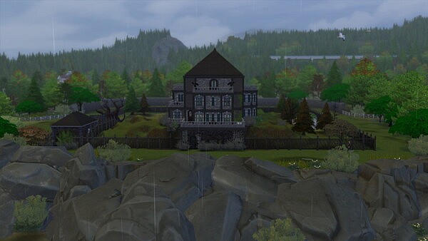 Haunted Victorian Mansion by stevo445 from Mod The Sims