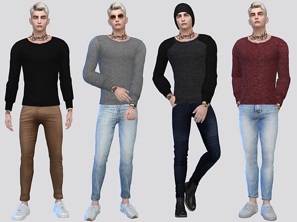 Basic Semi Fit Shirt by McLayneSims from TSR
