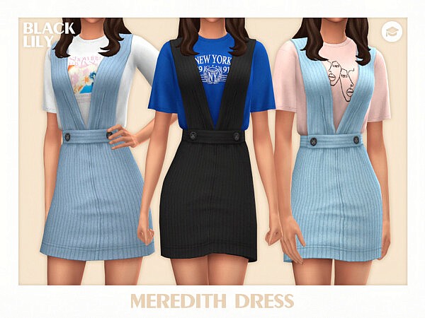 Meredith Dress by Black Lily from TSR