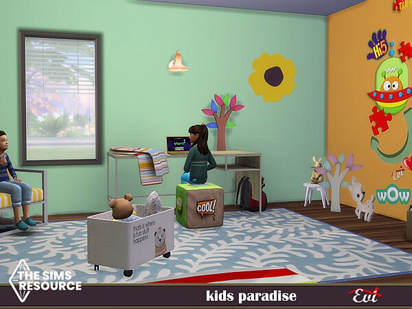 Kids paradise bedroom by evi from TSR