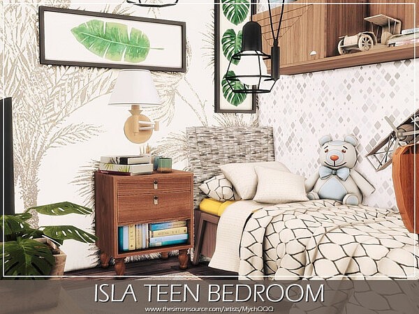 Isla Teen Bedroom by MychQQQ from TSR