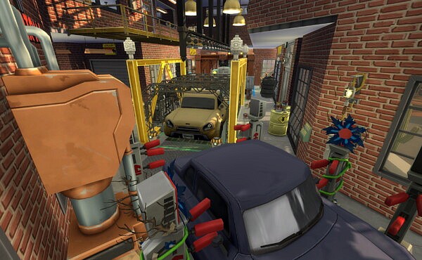 Simford Car Factory by  Simooligan from Mod The Sims