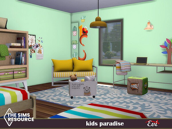 Kids paradise bedroom by evi from TSR