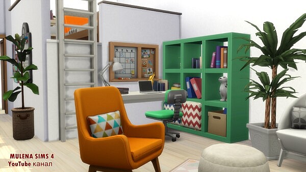 Tiny house from Sims 3 by Mulena