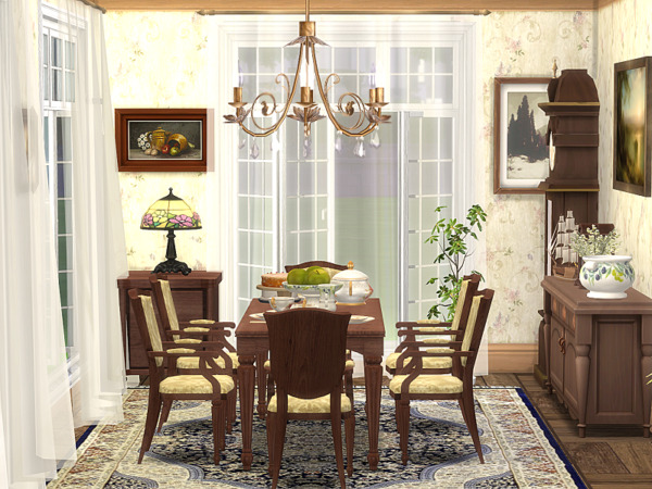 Dining Room   Tea Time by Flubs79 from TSR