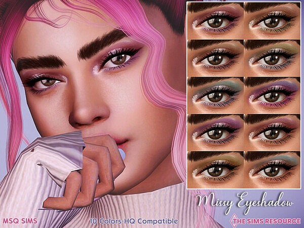 Missy Eyeshadow by MSQSIMS from TSR