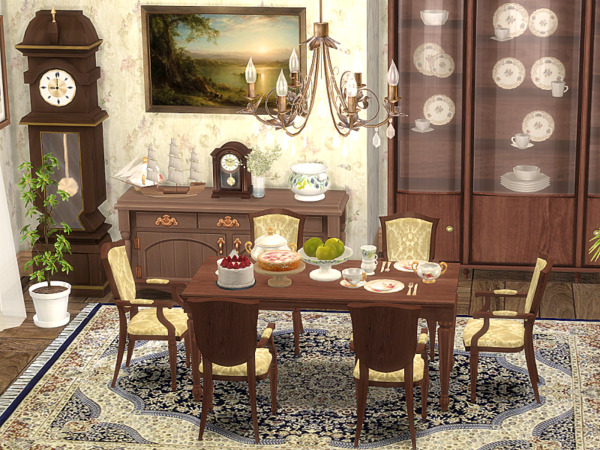 Dining Room   Tea Time by Flubs79 from TSR