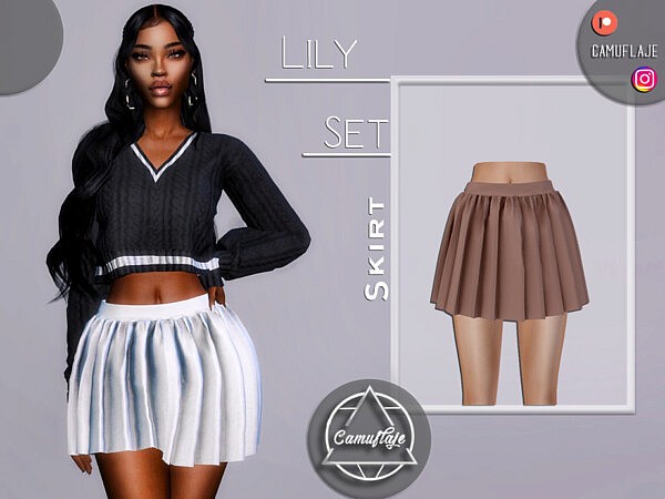 Lily Set   Skirt by Camuflaje from TSR