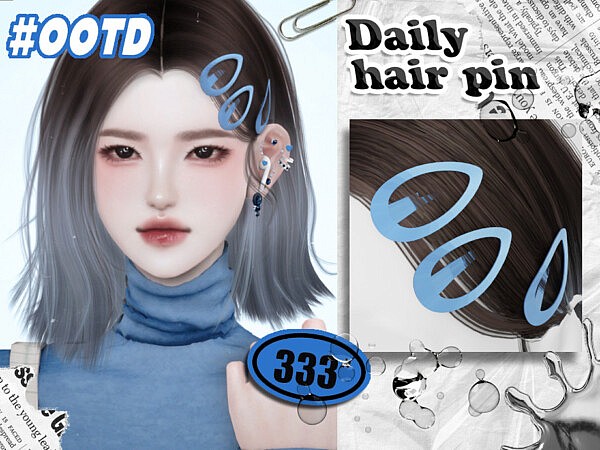 Daily hair pin by asan333 from TSR
