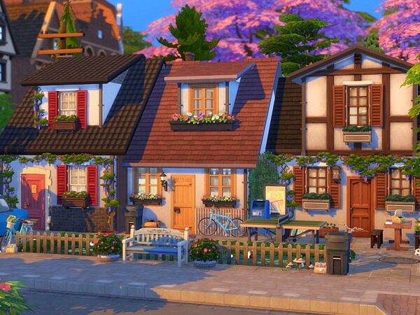 Tiny Townhouses by Flubs79 from TSR
