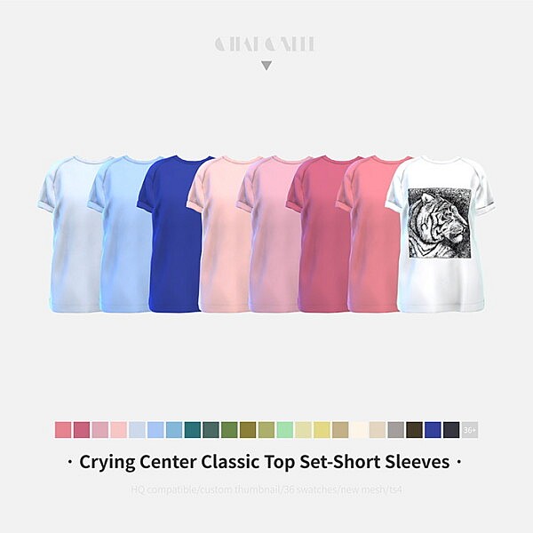 Crying Center Classic Top Set from Charonlee