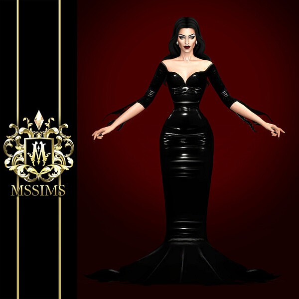 Morticia Gown from MSSIMS