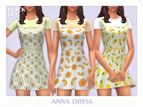 Anna Dress by Black Lily from TSR