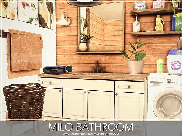 Milo Bathroom by MychQQQ from TSR