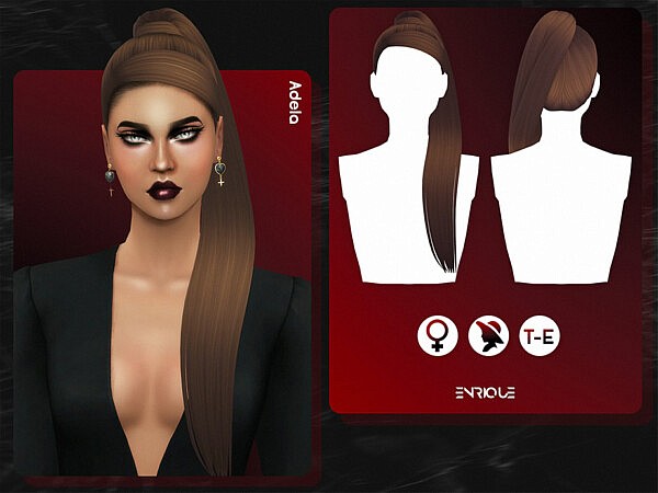 Adela Hairstyle by Enriques4 from TSR