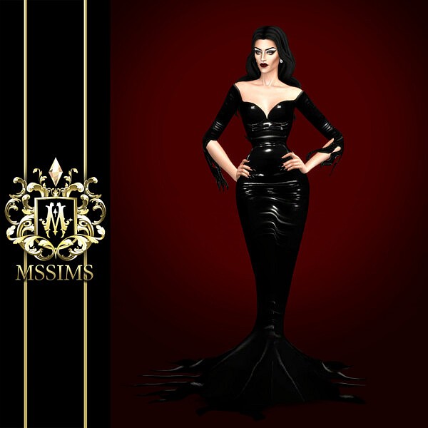 Morticia Gown from MSSIMS