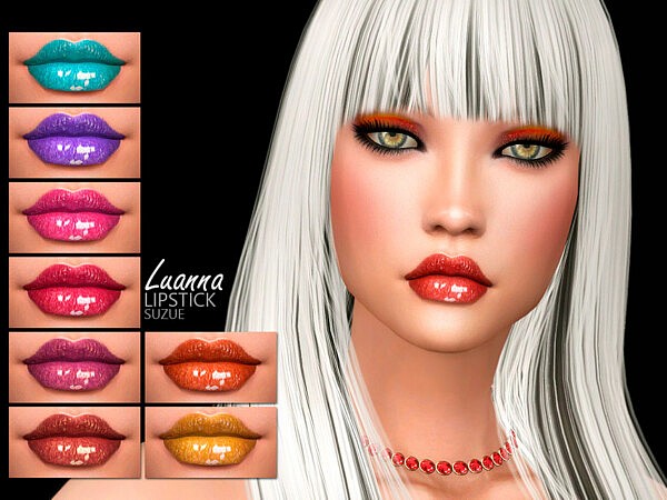 Luanna Lipstick N25 by Suzue from TSR