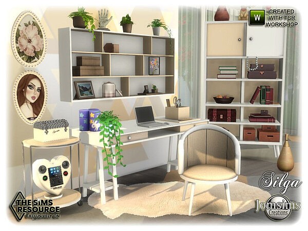 Silga office by jomsims from TSR