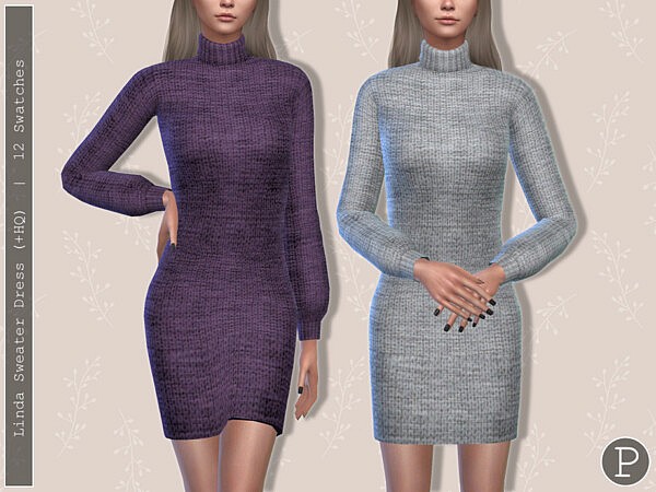 Linda Sweater Dress by Pipco from TSR