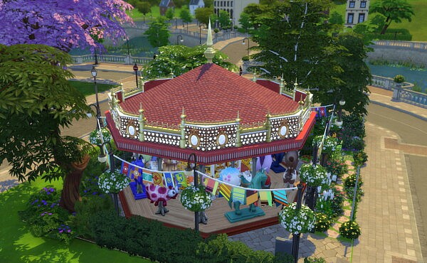 Carousel Park by  Simooligan from Mod The Sims