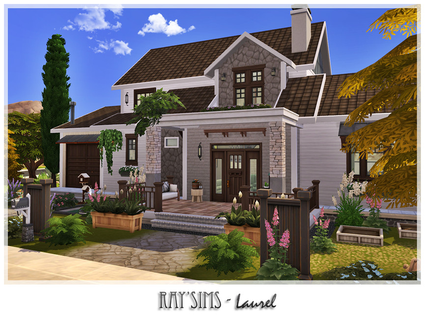 Laurel House by Ray_Sims from TSR • Sims 4 Downloads