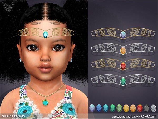 Leaf Circlet For Toddlers by feyona from TSR