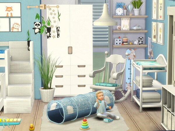 Twin Toddler Bedroom by Flubs79 from TSR
