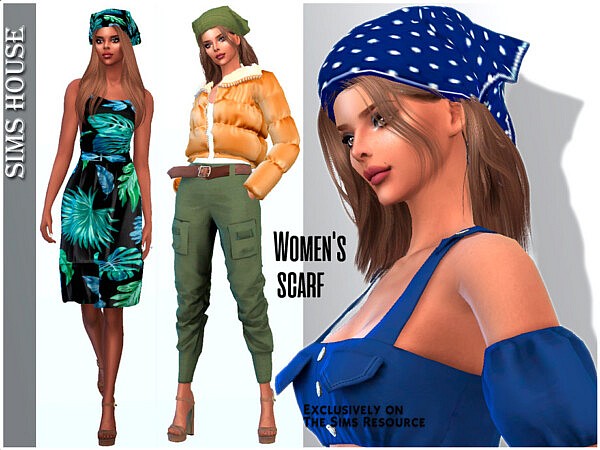 Womens scarf by Sims House from TSR
