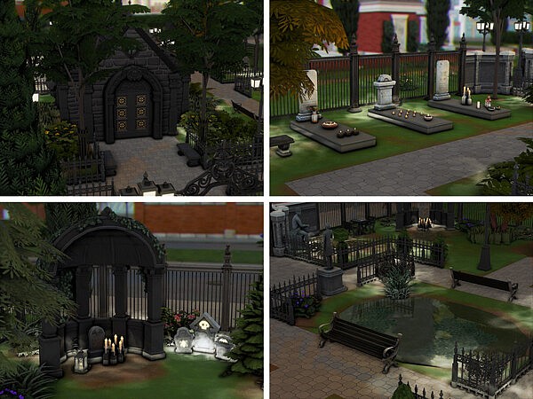 Pleasant Rest Graveyard  by xogerardine from TSR