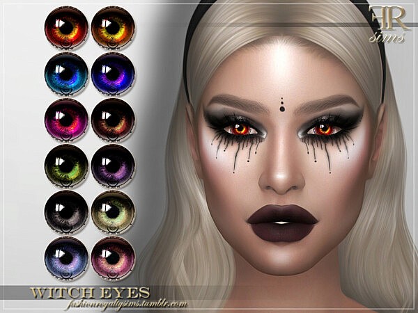 Witch Eyes by FashionRoyaltySims from TSR