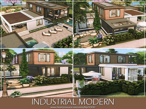 Modern Industrial Home by MychQQQ from TSR