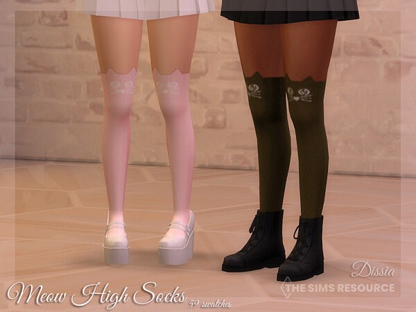 Meow High Socks by Dissia from TSR