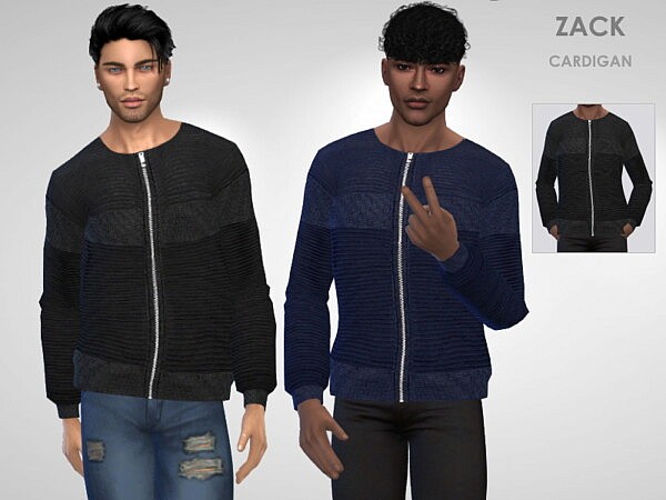 Zack Cardigan by Puresim from TSR