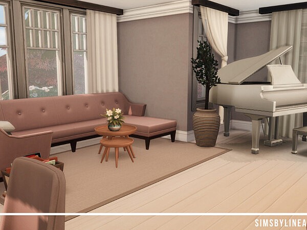 Scandinavian Autumn Home by SIMSBYLINEA from TSR