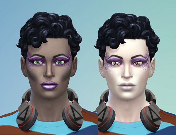 Drag Party Eye Shadow Explosion by Simmiller from Mod The Sims
