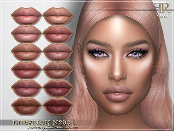 Lipstick N293 by FashionRoyaltySims from TSR