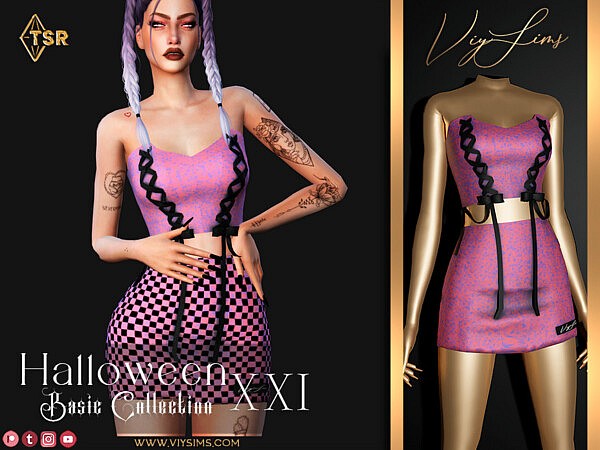 Halloween XXI   Set V.1 by Viy Sims from TSR